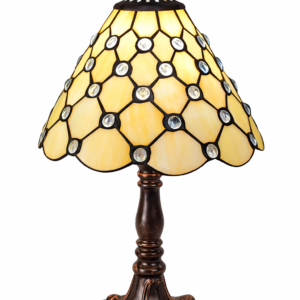 Small Cream Tiffany Lamp