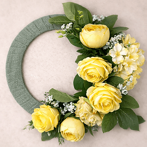 The Luna Crescent Wreath