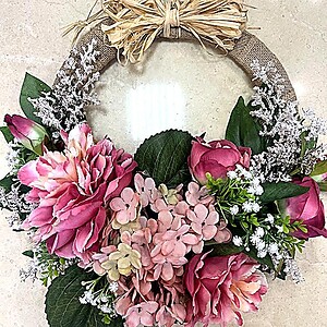 The Rosewood Meadow Wreath