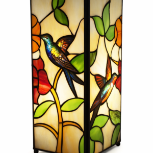 Humming Bird Design Square Lamp