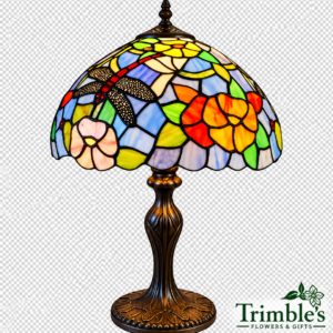 The Dragonfly Meadow ,12" Tiffany-Style Lamp