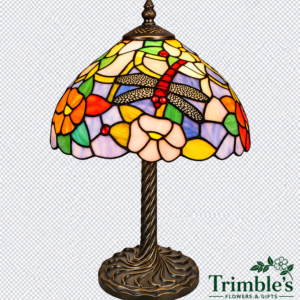 The Dragonfly Twist ,10" Tiffany-Style Lamp
