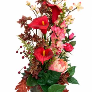 Autumn Romance Silk Floral Arrangement – 60cm
